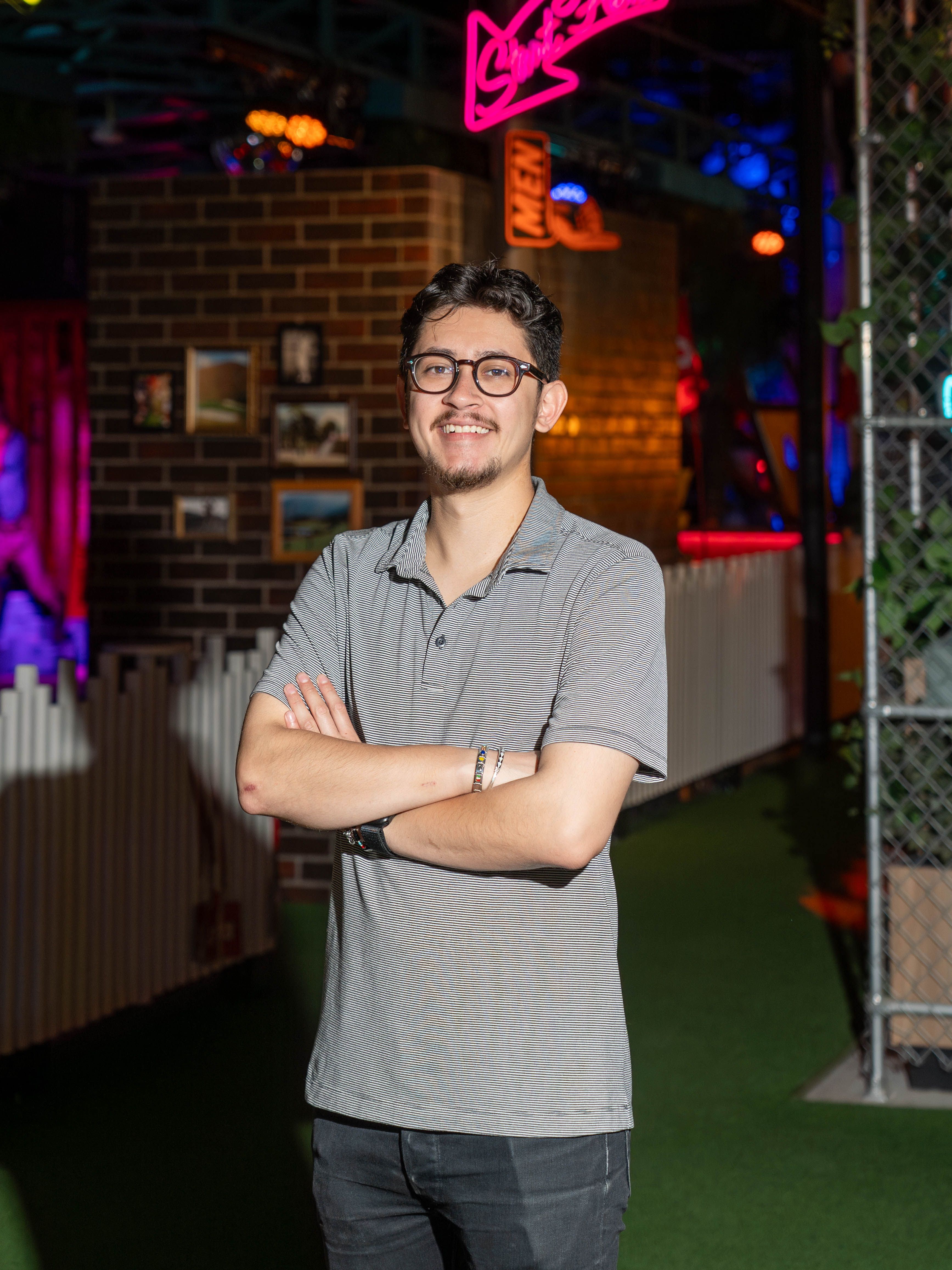 Andre at Holey Moley